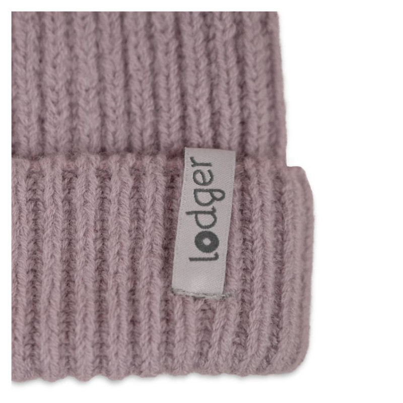Lodger Hatter Folklore merino vilnas cepure, Rose, 6-12m - HTM 107_6-12