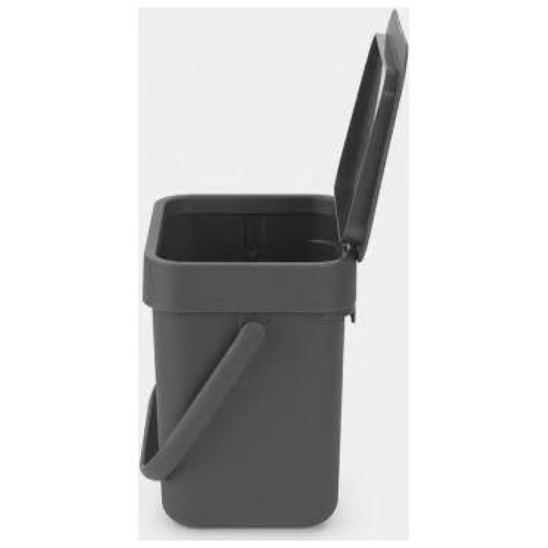 Brabantia atkritumu tvertne Sort & Go, 3 l, Grey - 209888