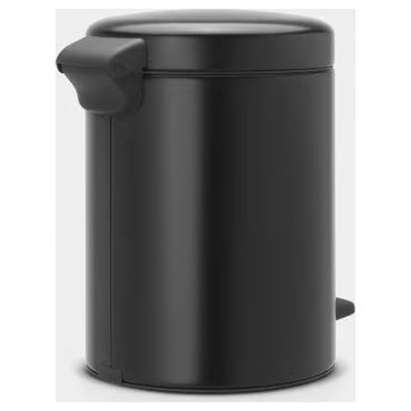 Brabantia atkritumu tvertne ar pedāli NewIcon, 5 l, Matt Black - 112928