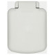 Brabantia atkritumu tvertne StepUp ar pedāli, 10l, Light Grey - 800245