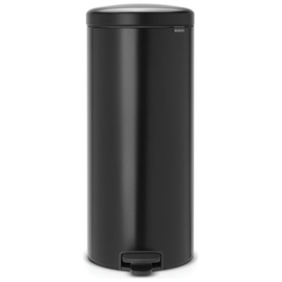 Brabantia atkritumu tvertne ar pedāli NewIcon, 30 l, Matt Black - 114540
