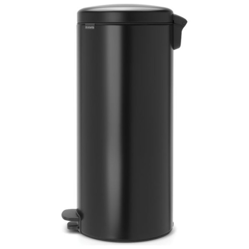 Brabantia atkritumu tvertne ar pedāli NewIcon, 30 l, Matt Black - 114540