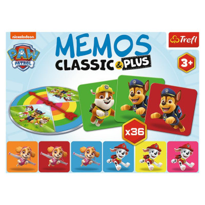 Trefl PAW PATROL Memo Classic Plus