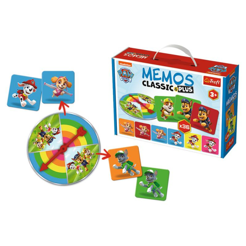 Trefl PAW PATROL Memo Classic Plus