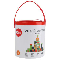BO. koka klucīši "Alfabēts un vārdi" (latviešu valodā)