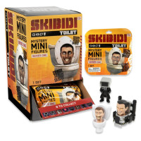Skibidi Toilet Mini noslēpumainā figūriņa, 5 cm