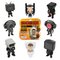 Skibidi Toilet Mini noslēpumainā figūriņa, 5 cm