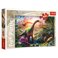 Trefl Puzle dinozauri, 100 gab.