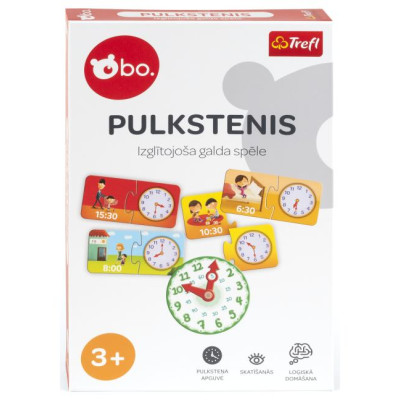 BO. Izglītojo&scaron;ā galda spēle "Pulkstenis" (Latvie&scaron;u val.)