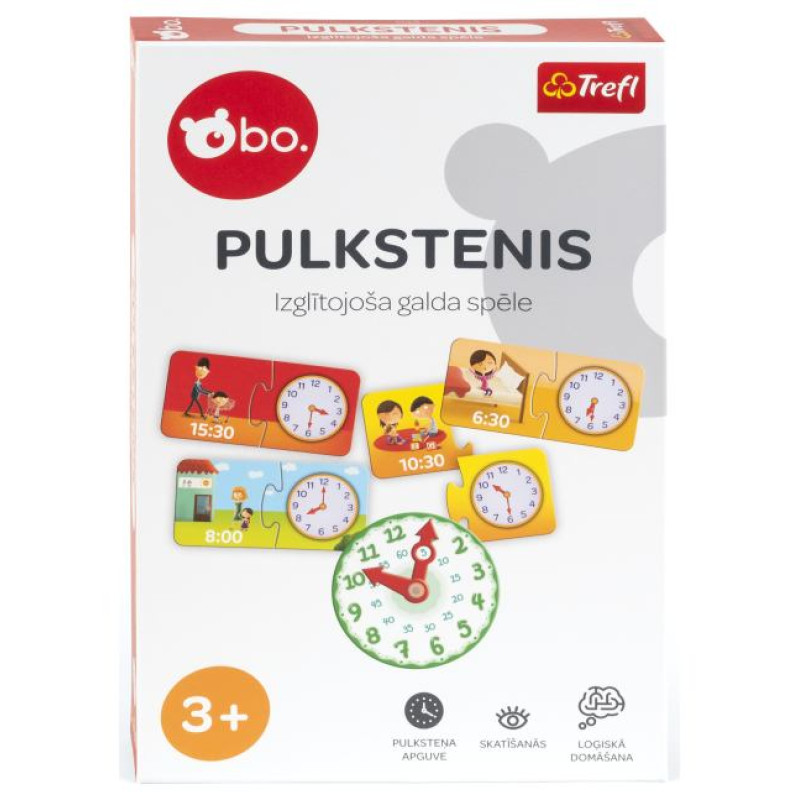 BO. Izglītojo&scaron;ā galda spēle "Pulkstenis" (Latvie&scaron;u val.)
