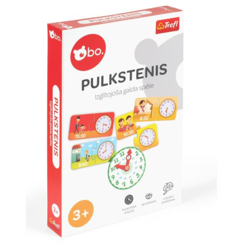 BO. Izglītojo&scaron;ā galda spēle "Pulkstenis" (Latvie&scaron;u val.)