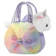 Fancy Pals AURORA Fancy Pals plīša rotaļlieta kaķis somiņā, 20 cm