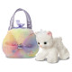 Fancy Pals AURORA Fancy Pals plīša rotaļlieta kaķis somiņā, 20 cm