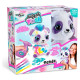 Airbrush PLUSH Plīša DIY komplekts Panda ar aerogrāfu, 25 cm