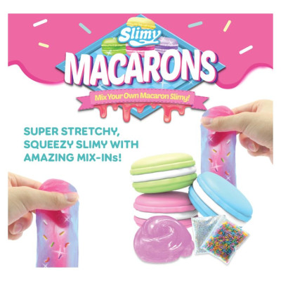 Slimy DIY Gļotas "Macarons"
