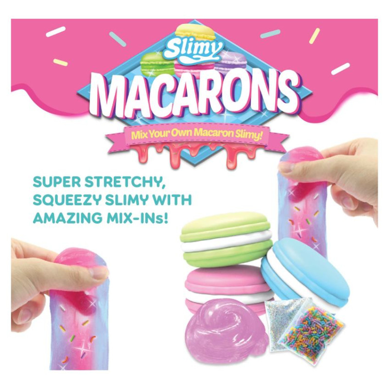Slimy DIY Gļotas "Macarons"