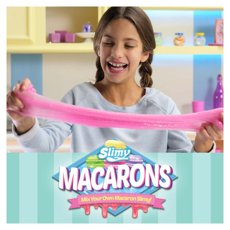 Slimy DIY Gļotas "Macarons"