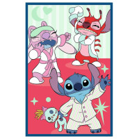 Trefl DISNEY STITCH Pužļu komplekts Stitch pasaule, 3x80 gab.