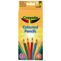 Crayola Krāsainie zīmuļi, 12 gb.