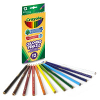 Crayola Krāsainie zīmuļi, 12 gb.