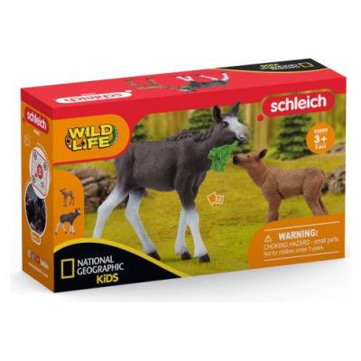 Schleich WILD LIFE Alnis ar teliņu (NatGeo)