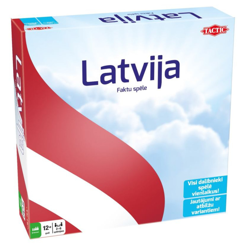 Tactic Galda spēle "Latvija" (Latvie&scaron;u val.)
