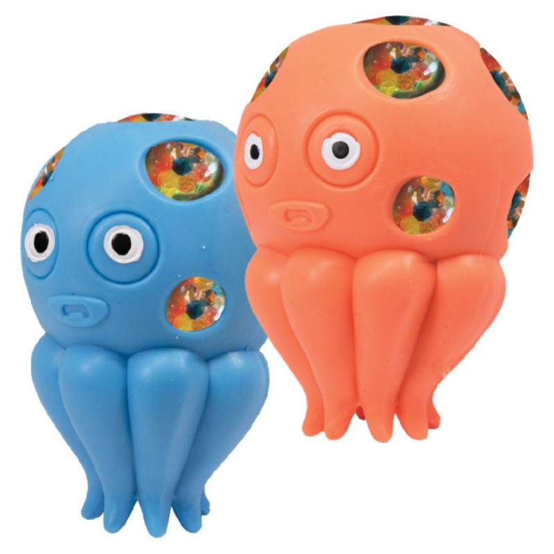 Deluxebase Antistresa rotaļlieta Squidgeeemals Astoņkājis