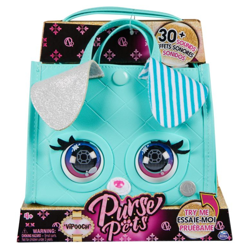 Purse Pets Interaktīvā soma Kucēns