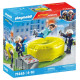 Playmobil ACTION HEROES Ugunsdzēsējs ar gaisa spilvenu 71465