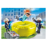 Playmobil ACTION HEROES Ugunsdzēsējs ar gaisa spilvenu 71465