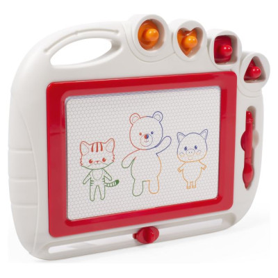 BO. Magnētiskā zīmē&scaron;anas tāfele ar zīmodziņiem, 27x22 cm