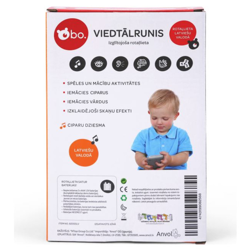 BO. Izglītojo&scaron;s telefons (Latvie&scaron;u val.)