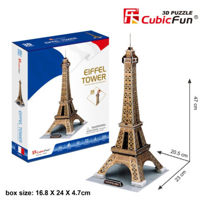 Cubic Fun CUBICFUN 3D puzle Eifeļa tornis