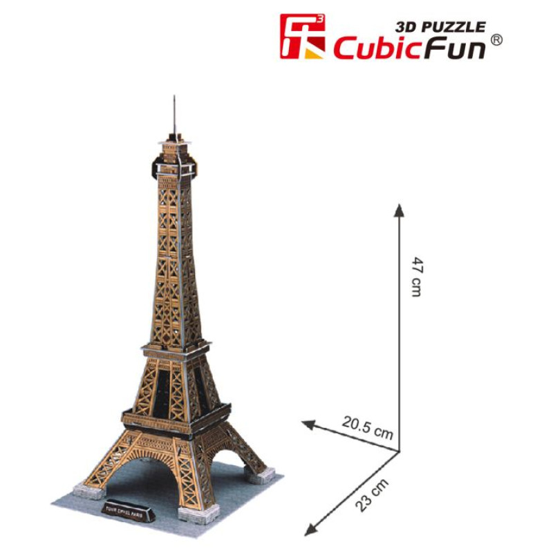 Cubic Fun CUBICFUN 3D puzle Eifeļa tornis