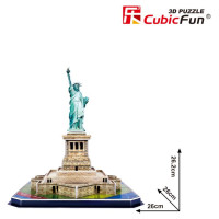 Cubic Fun CUBICFUN 3D puzle Brīvības statuja