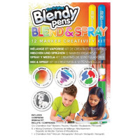 Blendy Pens Marķieru komplekts Sapludini un izsmidzini 12 gab.