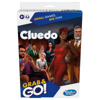 Hasbro Gaming CLUEDO Ceļojumu izmēra spēle Grab&Go