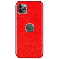 Wozinsky Glitter Case Shining Cover for iPhone 11 Pro red