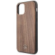Mercedes MEHCN65VWOLB iPhone 11 Pro Max hard case brązowy/brown Wood Line Walnut