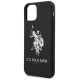 U.s. Polo Assn. US Polo USHCN65SLHRBK iPhone 11 Pro Max czarny/black Silicone Collection