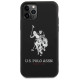 U.s. Polo Assn. US Polo USHCN65SLHRBK iPhone 11 Pro Max czarny/black Silicone Collection