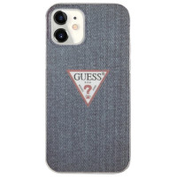 Guess GUHCP12SPCUJULDB iPhone 12 mini 5.4" navy/dark blue hardcase Jeans Collection