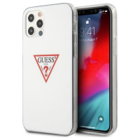 Guess GUHCP12MPCUCTLWH iPhone 12/12 Pro 6.1" white/white hardcase Triangle Collection