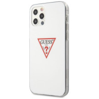 Guess GUHCP12MPCUCTLWH iPhone 12/12 Pro 6.1" white/white hardcase Triangle Collection