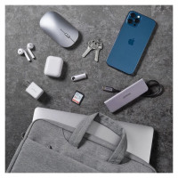 Ugreen LP437 bag for a 13'' laptop - gray