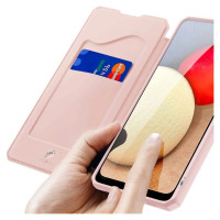 Dux Ducis Skin X Bookcase type case for Samsung Galaxy A02s EU pink
