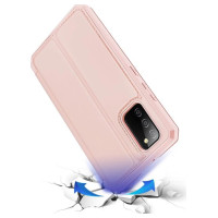 Dux Ducis Skin X Bookcase type case for Samsung Galaxy A02s EU pink
