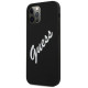 Guess GUHCP12LLSVSBW iPhone 12 Pro Max 6.7" black/white hardcase Silicone Vintage