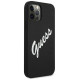 Guess GUHCP12LLSVSBW iPhone 12 Pro Max 6.7" black/white hardcase Silicone Vintage