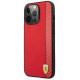Ferrari FESAXHCP13XRE iPhone 13 Pro Max 6.7" red/red hardcase On Track Carbon Stripe